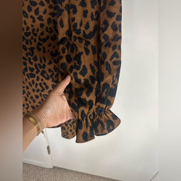 Chloe Layerz Leopard Dress size 3X new with tag - Picture 5 of 11